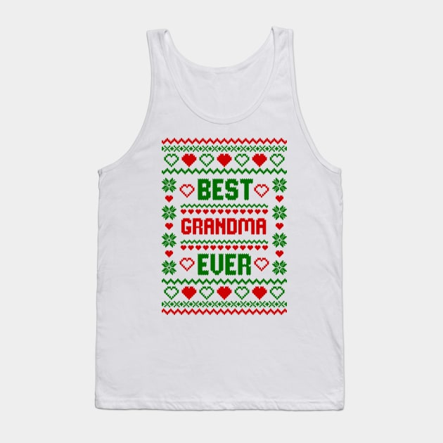 Best Grandma Ever Tank Top by Hobbybox